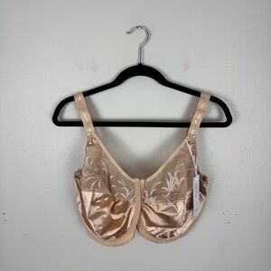 Elomi Caitlyn Bra Underwire Full Cup Style EL8030NUE Size 36HH Beige Unlined